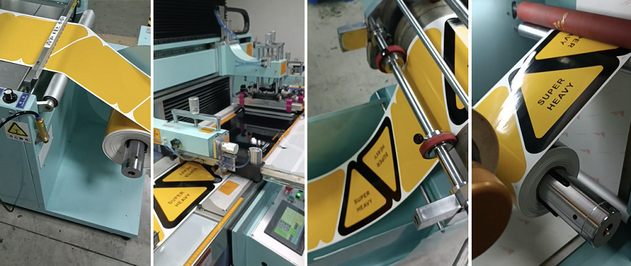 Roll to Roll Screen Printing Machine