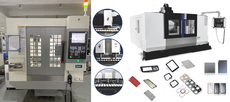 Macchina per incidere CNC con magazzino utensili
